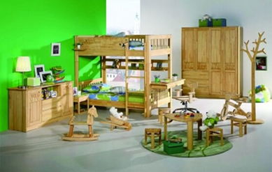 百强哈利木屋 将儿童家具当玩具送给孩子